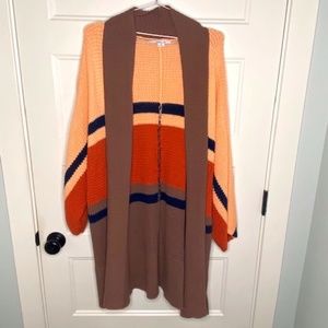 NWT* O'Neill open front cardigan size M